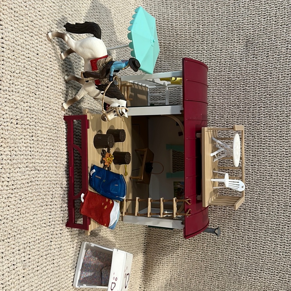 Schleich horse club caravan